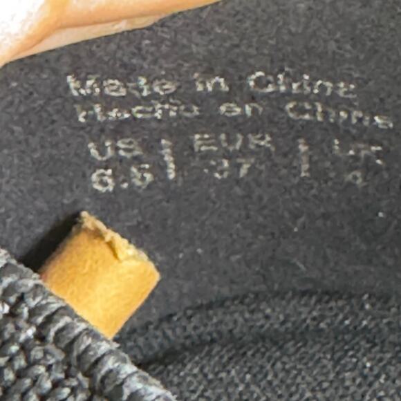 Market & Spruce Pointed Horsebit Embroidered Knit Flat Shoes - Blue NEW Size 6.5 - Picture 8 of 8